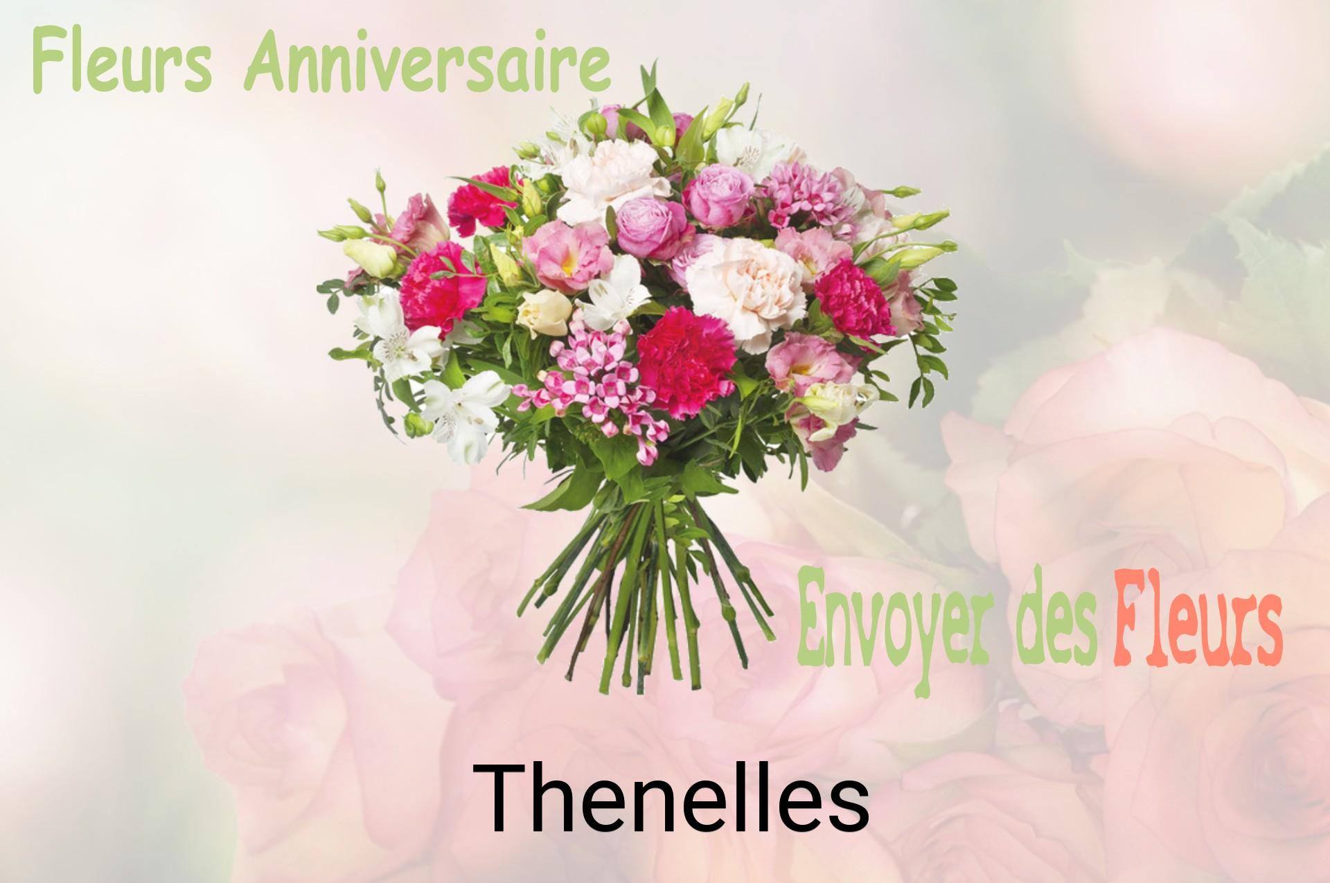 Bouquet de fleurs d’anniversaire livré à Thenelles